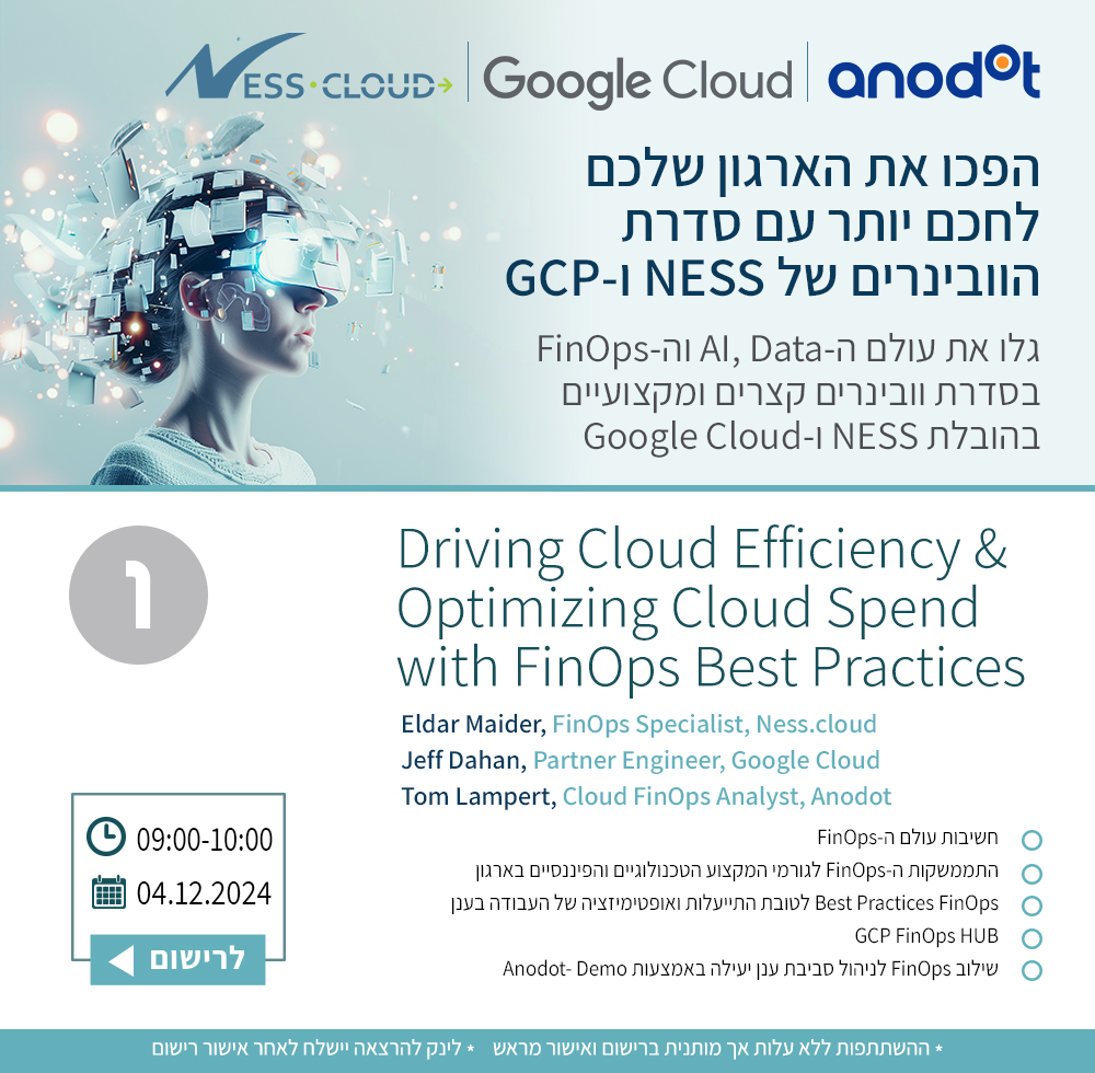 Driving Cloud Efficiency & Optimizing Cloud Spend with FinOps Best Practices